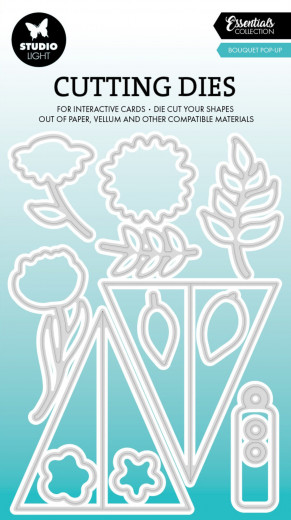 Studio Light - Cutting Dies - Essentials Nr. 928 - Bouquet Pop-Up