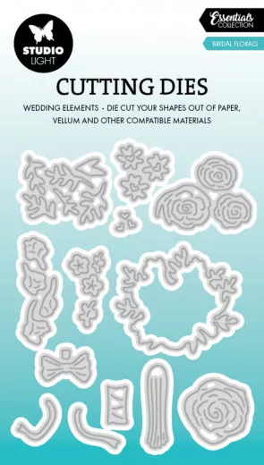 Studio Light - Cutting Dies - Essentials Nr. 957 - Bridal Florals