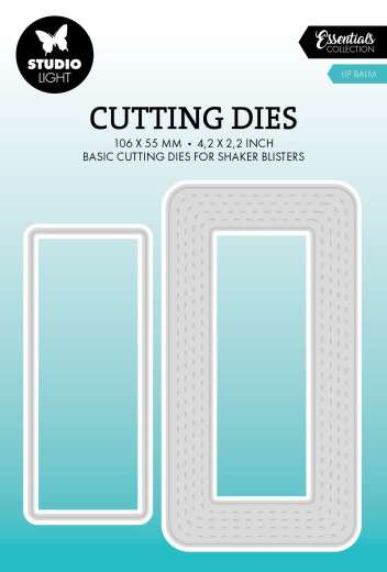 Studio Light - Essentials Cutting Dies - Cutting Die For Lip Balm Shaker Blister