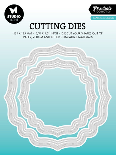 Studio Light - Cutting Dies - Classic Accolade Essentials