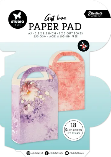 Studio Light - Gift Box Paper Pad - Giftbag