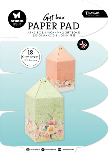 Studio Light - Gift Box Paper Pad - Candybox