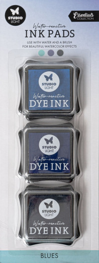 Studio Light - Water-Reactive Ink Pads - Blues