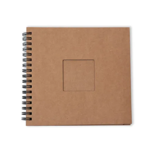 Studio Light - Spiral Bound Passe-Partout Journal - Kraft