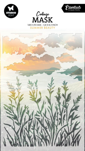 Studio Light - Masks / Stencils - Collage Cellection - Summer Beauty