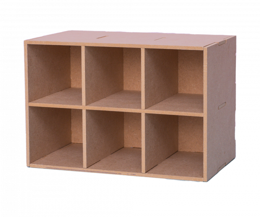 Studio Light - MDF Storage - Basic Box Mini Compartments - Essentials Tools Nr. 15