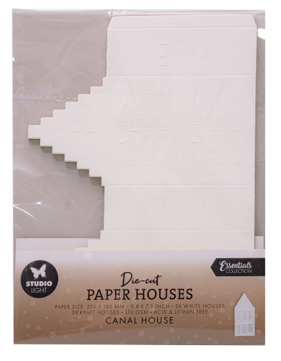 Studio Light - Christmas Die-cut Paper Houses - Canal House