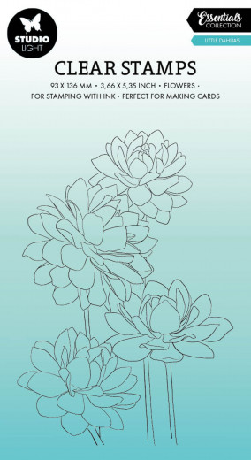 Studio Light Clear Stamps - Essentials Nr. 542 - Little Dahlias