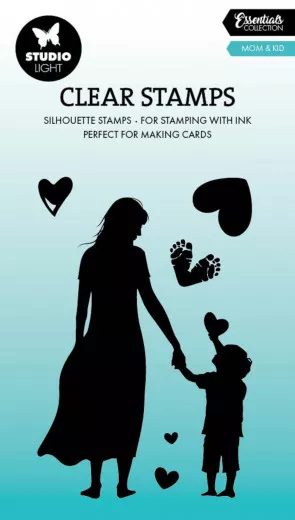 Studio Light Clear Stamps - Essentials Nr. 662 - Mom & Kid