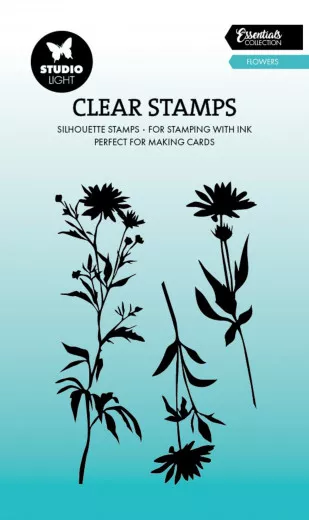 Studio Light - Clear Stamps - Essentials Nr. 743 - Flowers