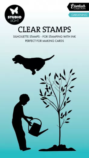 Studio Light - Clear Stamps - Essentials Nr. 786 - Gardening Silhouette