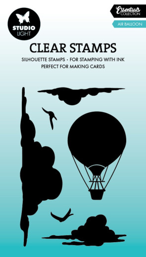 Studio Light - Clear Stamps - Air Balloon