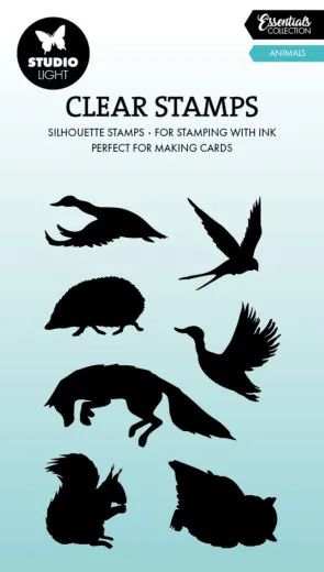Studio Light - Clear Stamps - Animals Essentials