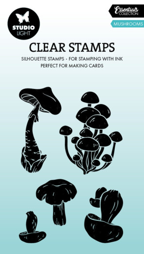 Studio Light - Clear Stamps - Mushrooms