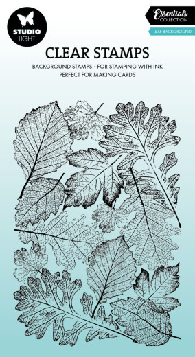 Studio Light - Clear Stamps - Leaf Background