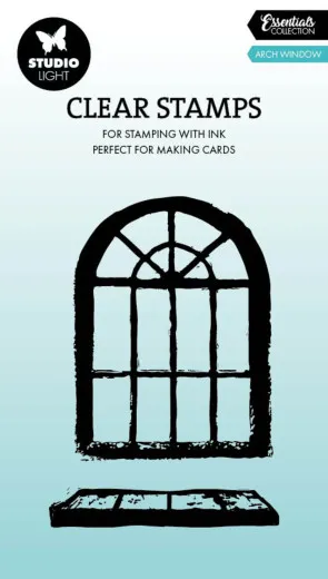 Studio Light - Clear Stamps - Essentials - Arch Window