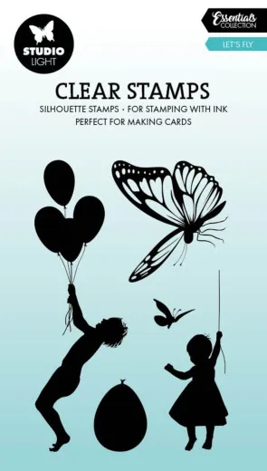 Studio Light - Clear Stamps - Essentials - Let's Fly