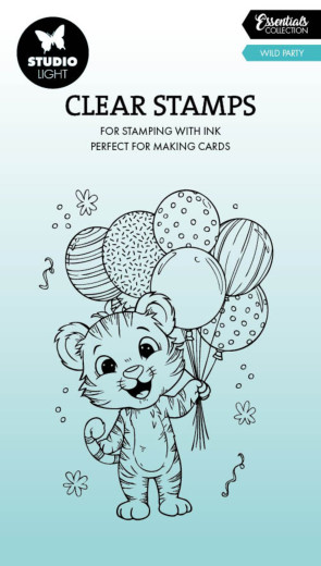 Studio Light - Clear Stamps - Essentials - Wild Party