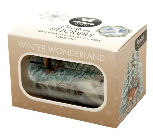Studio Light - Transparent Stickers on Roll - Winter Wonderland