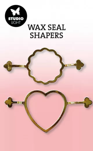 Studio Light - Wax Seal Shapers - Scallop & Heart