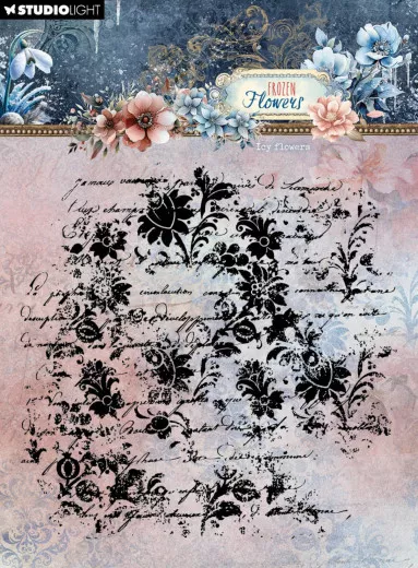 Studio Light - Clear Stamps - Frozen Flowers Nr. 770 - Icy Flowers