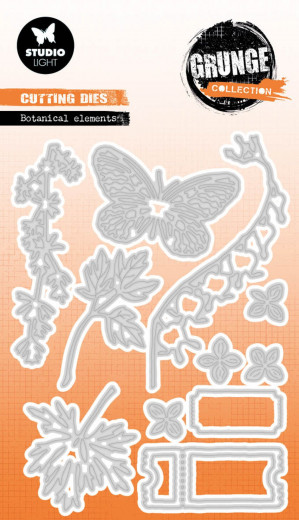 Studio Light - Cutting Dies - Grunge Collection Nr. 780 - Botanical Elements