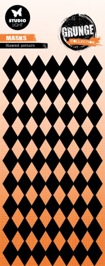 Studio Light - Masks / Stencils - Grunge Collection Nr. 337 - Diamond Pattern
