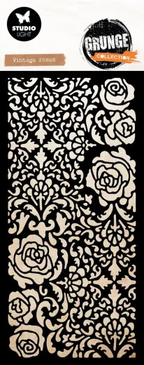 Studio Light - Masks / Stencils - Grunge Collection - Vintage Roses
