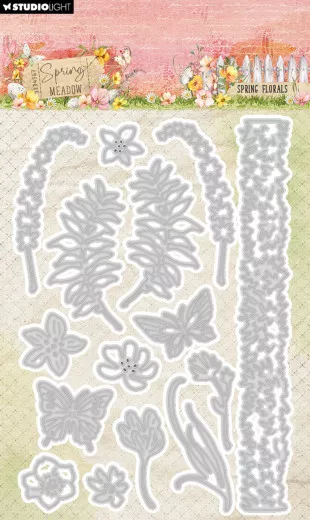 Studio Light - Cutting Dies - Spring Meadow Nr. 949 - Spring Florals