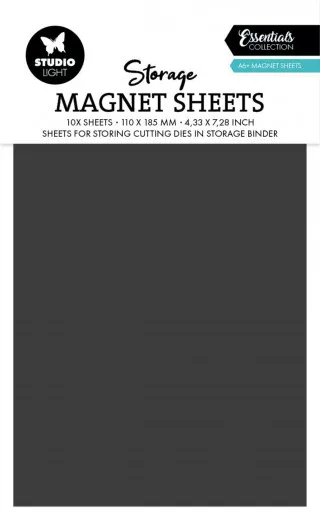 Storage Magnet Sheets A6+ Magnetic Sheets (10pcs)