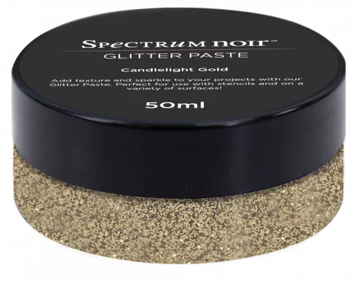 Spectrum Noir Glitter Paste - Candlelight Gold