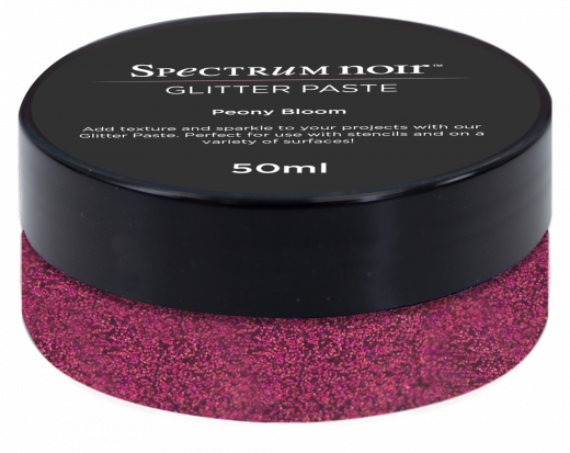 Spectrum Noir Glitter Paste - Peony Bloom