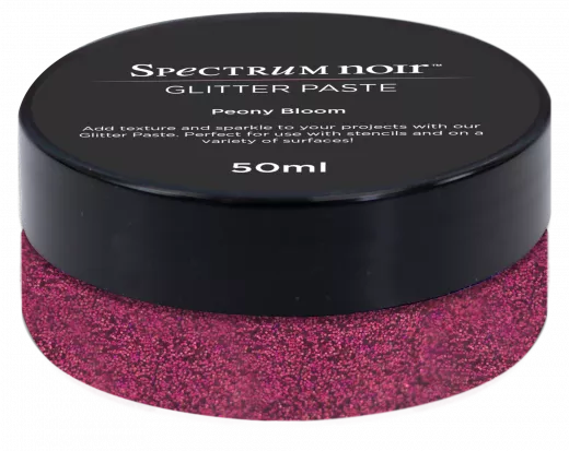 Spectrum Noir Glitter Paste - Peony Bloom