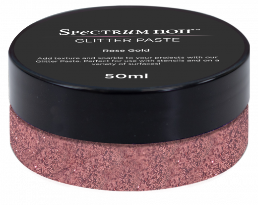 Spectrum Noir Glitter Paste - Rose Gold