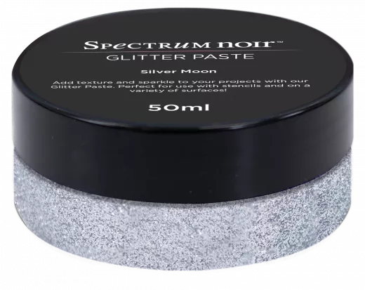 Spectrum Noir Glitter Paste - Silver Moon