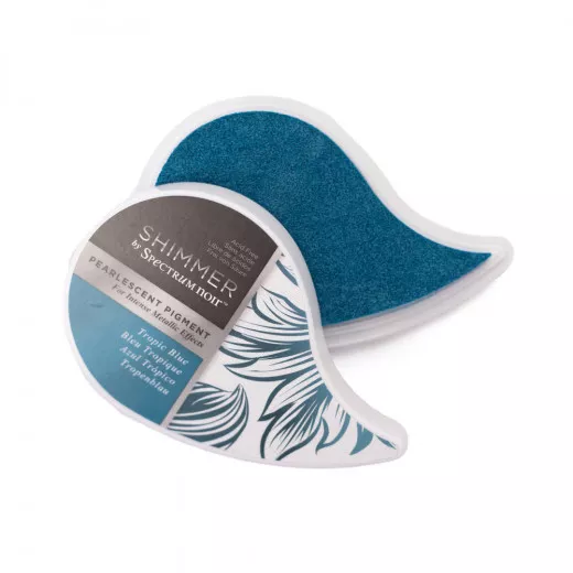 Spectrum Noir Shimmer Pearl Inkpad - Tropic Blue