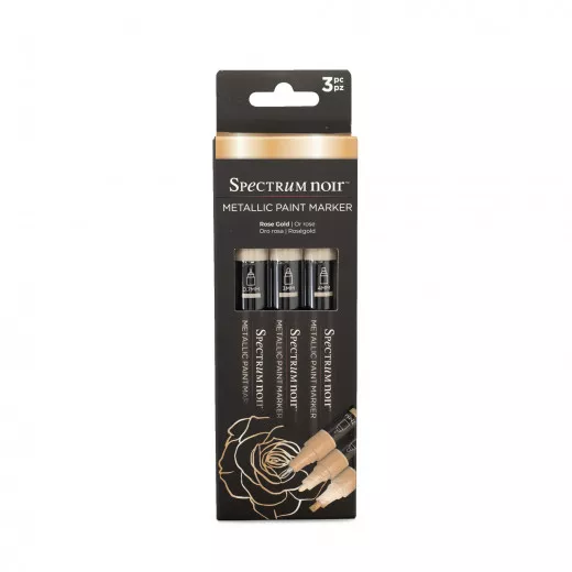 Spectrum Noir - Metallic Paint Marker Set - Rose Gold