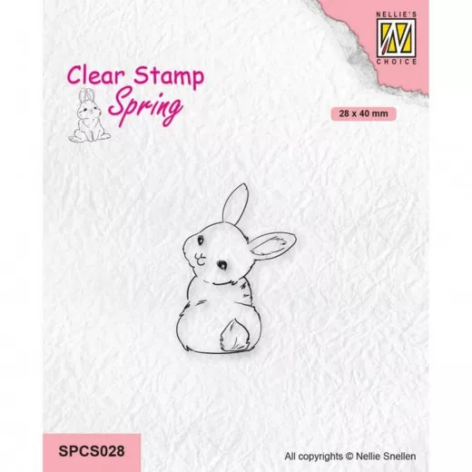 Clear Stamps - Süßes Kaninchen 3