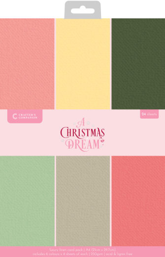 A Christmas Dream - A4 Luxury Linen Cardstock