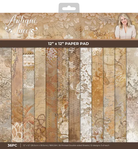 Antique Lace - 12x12 Paper Pad