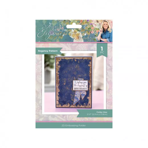 Embossing Folder - Age of Elegance - Regency Pattern