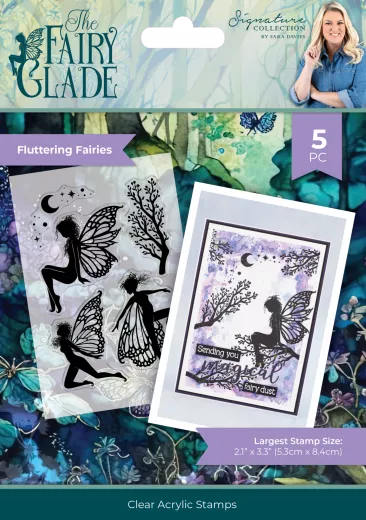 Clear Stamps - Fairy Glade - Fluttering Fairies