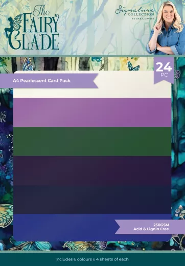 Fairy Glade - A4 Pearl Card Pack