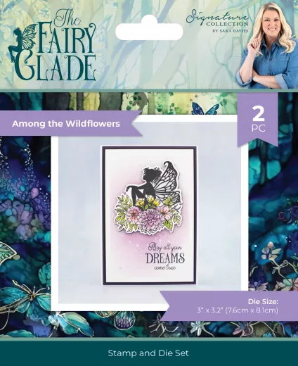 Clear Stamp & Cutting Die - Fairy Glade - Among the Wildflowers