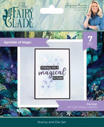 Clear Stamp & Cutting Die - Fairy Glade - Sprinkle of Magic