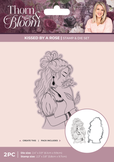 Clear Stamp & Cutting Die - Thorn & Bloom - Kissed by a Rose