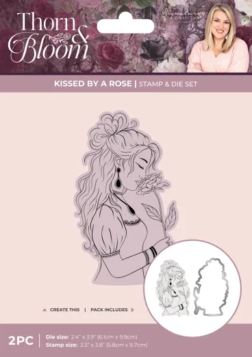 Clear Stamp & Cutting Die - Thorn & Bloom - Kissed by a Rose