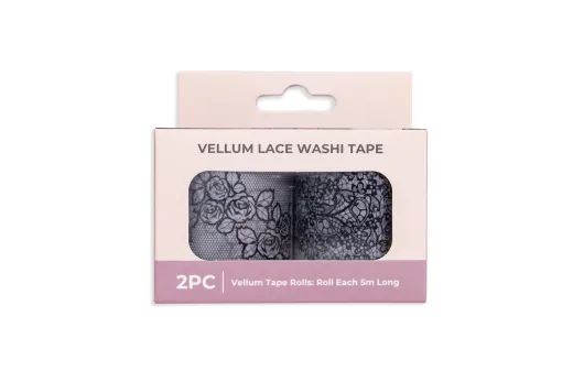 Thorn & Bloom - Vellum Lace Washi Tape