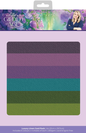 The Gilded Age - A4 Luxury Linen Card Pack