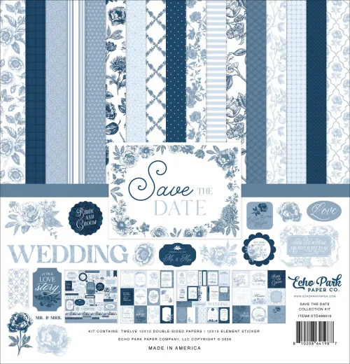Save The Date - 12x12 Collection Kit